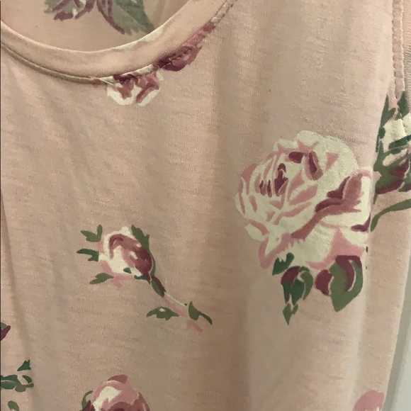 Talula Crop Rose Tank - Picture 3 of 5